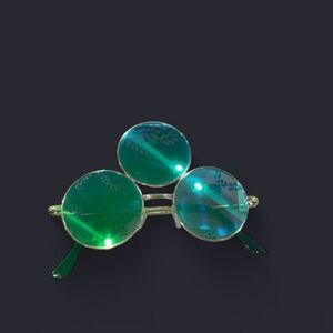 Green Round third eye Sunglasses